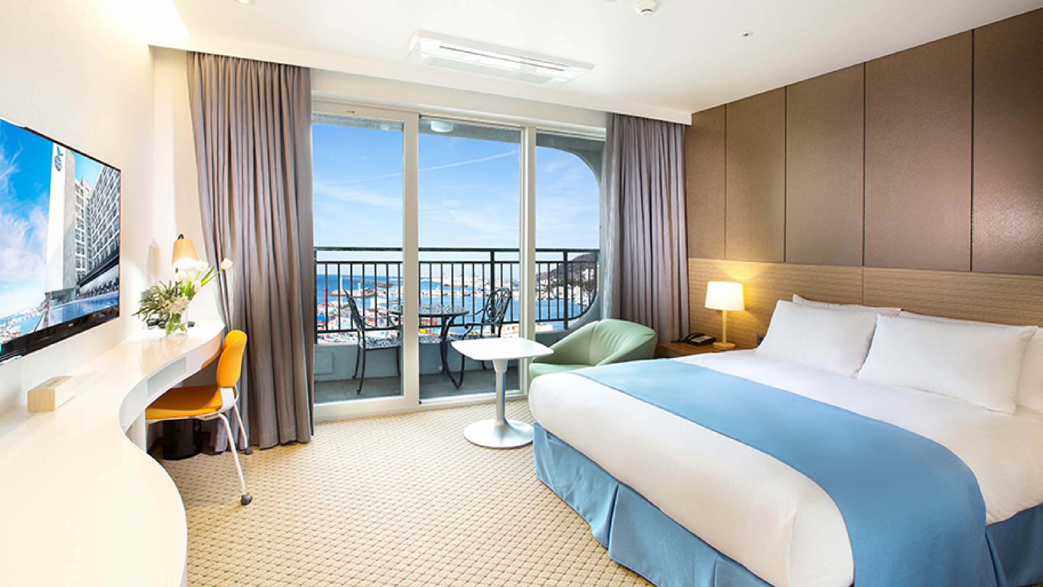 Hotel Whistlelark Jeju 客房空間